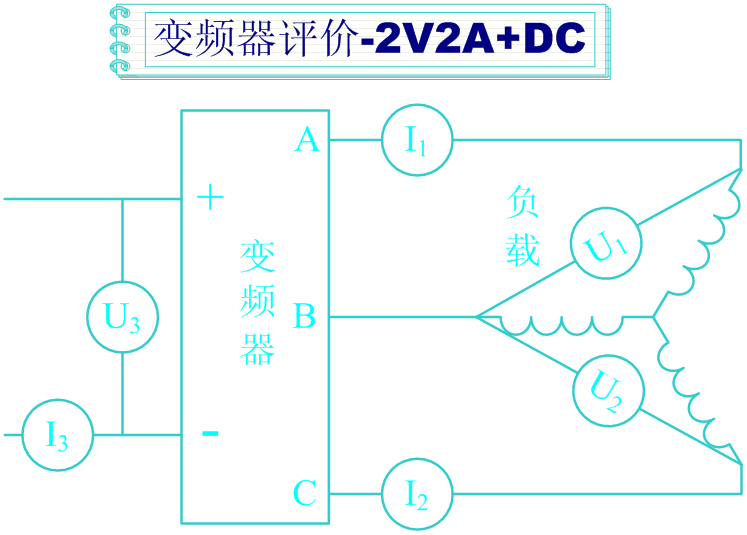變頻器評(píng)測(cè)接線圖 變頻器評(píng)測(cè)接線圖