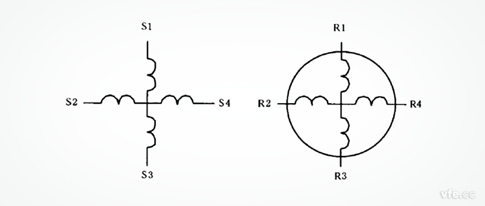旋轉(zhuǎn)變壓器電氣原理圖 旋轉(zhuǎn)變壓器電氣原理圖