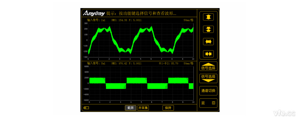變頻異步電機(jī)低頻波形 變頻異步電機(jī)低頻波形