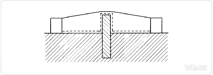 電氣間隙和爬電距離測量示例10 電氣間隙和爬電距離測量示例10