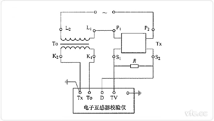 交流采樣法測量非傳統(tǒng)電流互感器電壓輸出誤差線路 交流采樣法測量非傳統(tǒng)電流互感器電壓輸出誤差線路