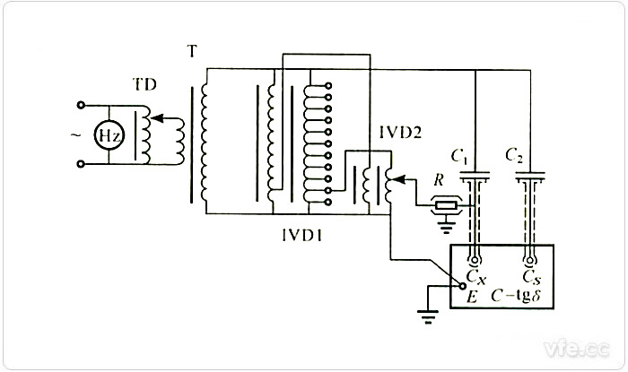 低壓導(dǎo)納法原理線(xiàn)路 低壓導(dǎo)納法原理線(xiàn)路